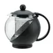 Winco GTP-25 Teapot, 25 Oz., 6"L X 4-3/4"W X 5-1/2"H, Removable Fine Mesh Stainless Steel Strainer 1 image