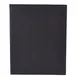 Winco LMD-811BK Menu Cover, Double, Letter Size, Holds 8-1/2" X 11" Paper 1 image