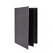 Winco LMF-811GY Menu Cover, Four Views, Letter Size, Holds 8-1/2" X 11" Paper 1 image