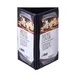 Winco LMTT-57BK Menu Cover, Table Tent Design, Triple View (3) 5" X 7 Inserts 1 image