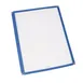 Winco PMC-9B Menu Cover, Single, Overall 9-3/8" X 12-1/8", Holds 8-1/4" X 11-1/4" Paper 1 image