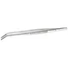 Winco TTG-10C Tweezer Tongs, 10", Curved, Dishwasher Safe 1 image