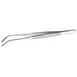 Winco TTG-8C Tweezer Tongs, 8", Curved, Dishwasher Safe 1 image
