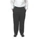 Winco UNF-2KXXL Newbury Chef Pants, Relaxed Fit, black, XLL 1 image