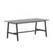 Flash Furniture MT-M7236-LTGRY-ABF-GG Redmond 72"W x 36"D Rectangular Conference Table, Gray Oak Finish, Powder Coated Steel A-Frame Base 1 image