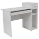 Flash Furniture NAN-NJ-HD3518-W-GG Highland Park Computer Desk, 42x19x29.5, White Laminate, Sliding Keyboard Tray 1 image