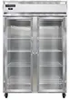 Continental Refrigerator 2RNPT-GD-SD 38" 2-Section Pass-Thru Refrigerator, 50 cu. ft., Top Mounted 1 image