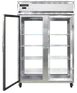 Continental Refrigerator 2RNSSPT-GD-GD 38" 2-Section Glass Door Pass Thru Refrigerator, 50 cu. ft., Top Mounted 1 image