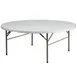 Flash Furniture DAD-183RZ-GG Folding Table, 71" Dia. x 29"H, Granite White Plastic Top, 771 lbs, Round, Indoor/Outdoor 1 image