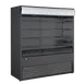 Omcan USA 48269 72" Vertical Grab-And-Go Refrigerated Open Air Merchandiser in Black 1 image