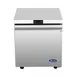Atosa USA AUF27SD 27" One Solid Door Undercounter Freezer, Stainless Steel, 6.4 cu. ft. 1 image