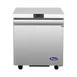 Atosa USA AUF27SD 27" One Solid Door Undercounter Freezer, Stainless Steel, 6.4 cu. ft. 4 image