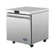 Atosa USA AUF27SD 27" One Solid Door Undercounter Freezer, Stainless Steel, 6.4 cu. ft. 5 image