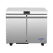 Atosa USA AUF36SD 36" Two Solid Door Undercounter Freezer, Stainless Steel, 8.6 cu. ft. 4 image
