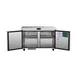 Atosa USA AUF60SD 60" Two Solid Door Undercounter Freezer, Stainless Steel, 15 cu. ft. 2 image