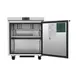 Atosa USA AUR27SD 27" One Solid Door Undercounter Refrigerator, Stainless Steel, 6.4 cu. ft. 2 image