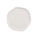 GET PA1940892912 Free-Form Porcelain Dinner Plate, 11.6" White Corona Ancestral Design - 1 Dozen 1 image
