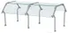 Vollrath 98638 Standard Contemporary Breath Guards For Stainless Steel Countertops 1 image