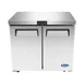 Atosa USA MGF36FGR 36" 2-Door Undercounter Freezer, Stainless Steel, 8.7 cu. ft. 1 image
