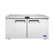 Atosa USA MGF8407GR 60" 2-Section Undercounter Freezer w/ 2 Doors, 17.2 cu. ft. 1 image