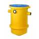 Thermaco TSS-27 Trapzilla Solids Separator, 3" Inlet/Outlet - 70 Lbs. Grease Capacity - 35 gal/min 1 image