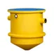 Thermaco TSS-70 Trapzilla Solids Separator, 4" Inlet/Outlet - 70 Lbs. Grease Capacity - 150 gal/min 1 image
