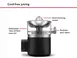 KitchenAid KCJR161BM Cordless Citrus Juicer, 16 oz / Black Matte (Removable Battery Included) 5 image