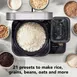 KitchenAid KGC3155BM Grain & Rice Cooker, 8 Cup, Auto Sensing, Integrated Scale & Water Tank 8 image