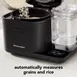 KitchenAid KGC3155BM Grain & Rice Cooker, 8 Cup, Auto Sensing, Integrated Scale & Water Tank 9 image