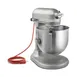 KitchenAid KSMC895NP Commercial 8-qt Bowl Lift Stand Mixer w/ Bowl Guard, 10-Speed, Nickel Pearl 2 image