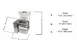 Univex MT975 Countertop Meat Tenderizer/Strip Cutter, IP67 Water and Dust Proof Switch 3 image