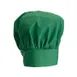 Winco CH-13LG Chef Hat, 13"H, Adjustable Velcro Closure, One Size Fits Most, green 1 image