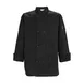 Winco UNF-6K4XL Mulholland Chef Jacket, Tapered Fit, black, 4XL 1 image
