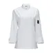 Winco UNF-7WL Beacon Women'S Chef Jacket, Tapered Fit, white, large 1 image