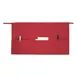 Winco WA-1221RED Waist Apron, 21-3/4"L X 12-1/2"W (3) Pockets, Machine Wash And Dry, red 1 image