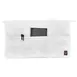Winco WA-1221W Waist Apron, 21-3/4"L X 12-1/2"W (3) Pockets, Machine Wash And Dry, white 1 image