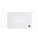 Winco WA-2819W Bistro Apron, 28"L X 19"W (2) Pockets, Machine Wash And Dry, white 1 image