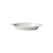 Winco WRD-8 Welsh Rarebit Baking Dish, 8 oz, Oval Porcelain, White, 8-3/4"L x 5"W x 1"H, 1 Dozen 1 image