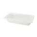 CAC China BF-103 GN Pan 12-3/4"L x 6-7/8"W x 2-1/2"H, Porcelain White Dishwasher/Oven/Microwave Safe 1 image