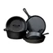Lodge L5HS3 Cast-Iron Set - 10-1/2" Griddle, 8" & 10-1/4" Skillets, 5 Qt Dutch Oven w/ Lid, Seasoned, - Set 1 image