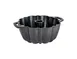 Lodge LLFCP Fluted Cake Pan - 11-7/10" W x 9-4/5" D x 4-3/10" H Dual-Handle, Iron, PFOA/PTFE-Free 1 image