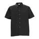 Winco UNF-1K3XL Broadway Chef Shirt, Short Sleeved, black, 3XL 1 image