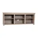 Flash Furniture GC-MBLK66-GY-GG 23" High Rectangular TV Stand for up to 80" TVs, Engineered Wood, Gray Wash Oak Finish 1 image