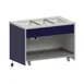 Atlas Metal INFH-2 36" Mobile Hot Food Unit,  (2) Open Wells 1 image