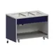 Atlas Metal INFH-3 50" Mobile Hot Food Unit, (3) Open Wells 2 image