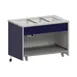 Atlas Metal INFH-4 64" Mobile Hot Food Unit, (4) Open Wells 1 image