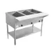 BevLes Company BVST-3-240 44" Electric Steam Table, (3) Open Pan Wells, 230V 1 image