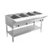 BevLes Company BVST-4-120 58" Electric Steam Table, (4) Open Pan Wells, 120V 1 image