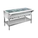 Klinger's Trading HF4H 63" Gas Hot Food Serving Counter, (4) Open Wells 1 image