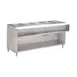 Advance Tabco WB-5G-NAT-BS 77" Natural Gas Hot Food Table, (5) Open Wells 1 image